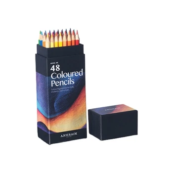 Цветные карандаши с мягкой сердцевиной, карандаши для рисования на масляной основе, многоцветный карандаш для рисования