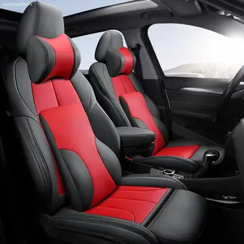 Чехлы для автомобильных сидений Только для Volkswagen VW Golf 6 Аксессуары для интерьера на заказ высококачественная натуральная кожа Auto Automovil