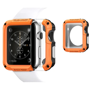 Чехол для Apple Watch Series 6 Case 44 мм 40 мм 42 мм 38 мм Аксессуары Защитный бампер iWatch для Iwatch Series6 SE 5 4 3 2 1 Capa